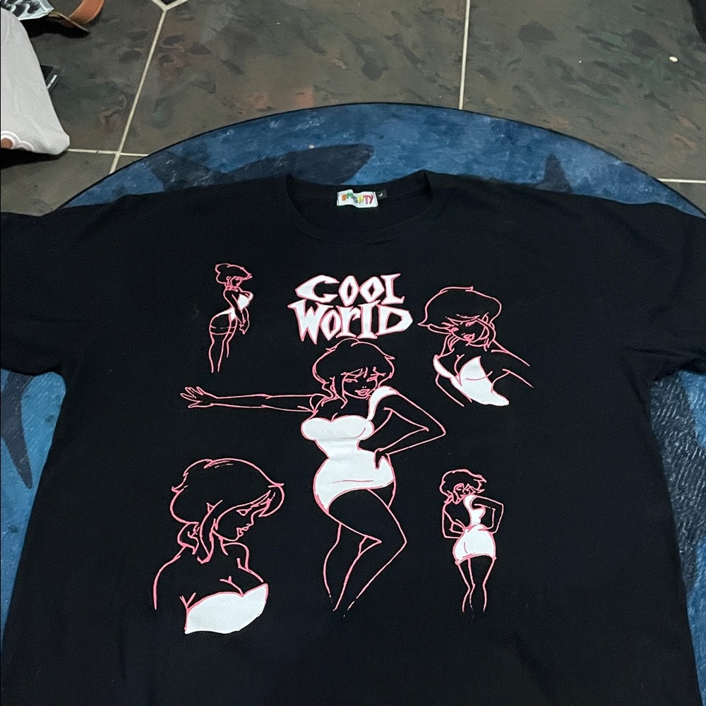 O'Mighty Black T-Shirt with Colorful Logo